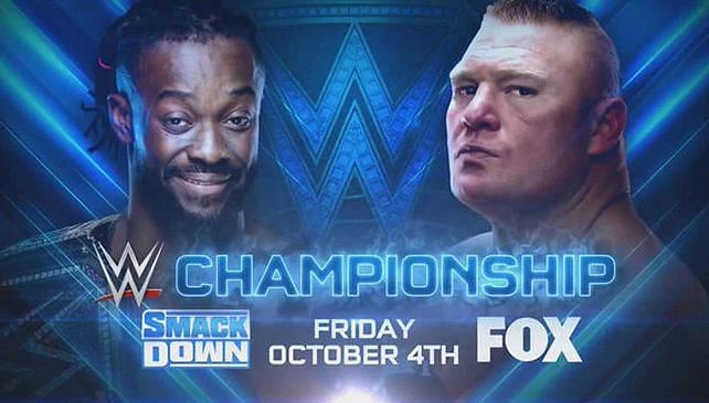 Who is walking out as the WWE Champion?